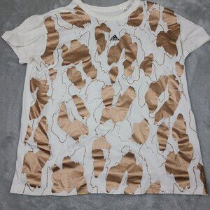 Adidas X Zoe Saldana Collection Womens Graphic‎ T-Shirt Size Medium